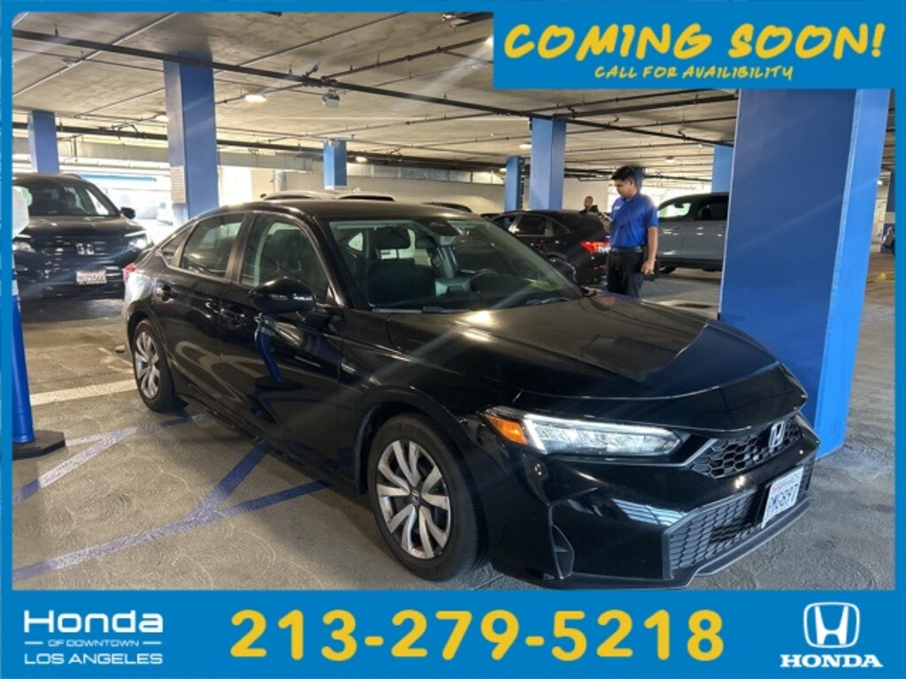 Used 2025 Honda Civic LX Sedan
