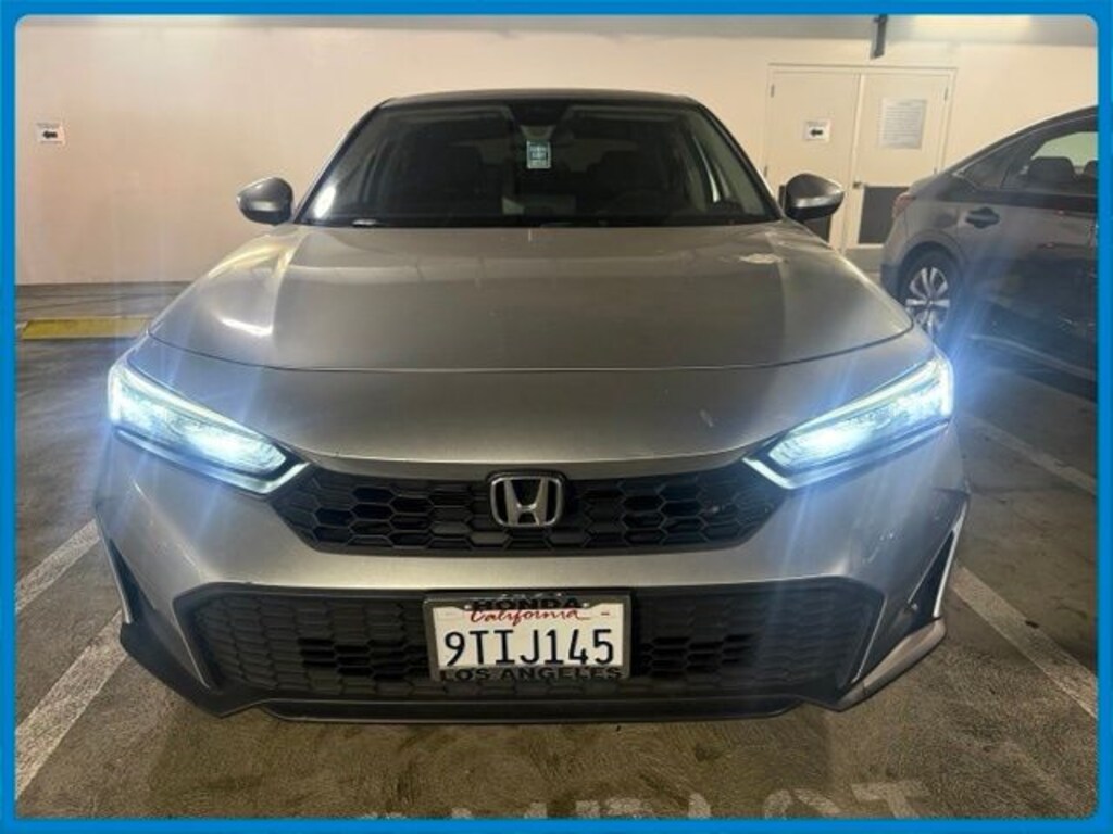 Certified 2025 Honda Civic LX Sedan