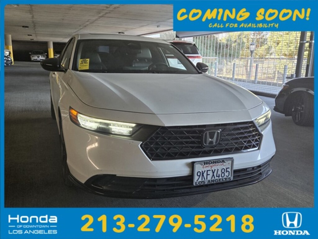 Certified 2024 Honda Accord Hybrid Sport-L Sedan