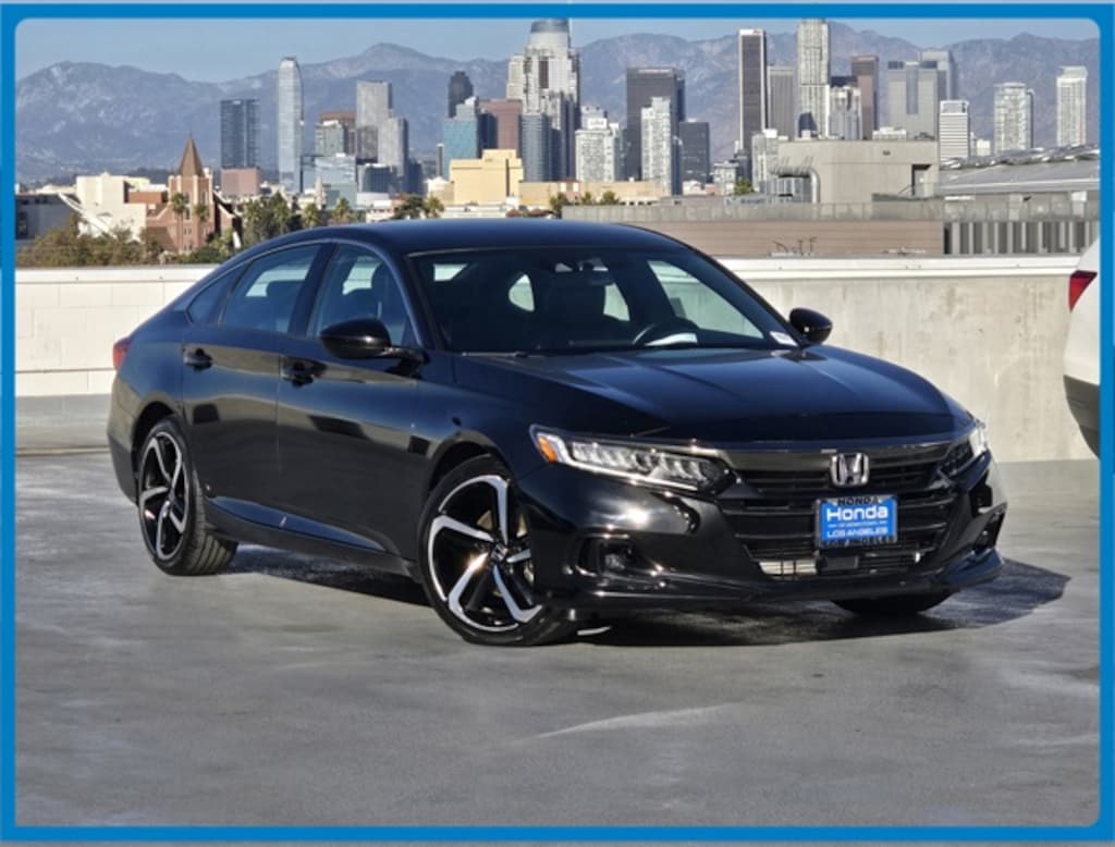 Certified 2021 Honda Accord Sport 1.5T Sedan