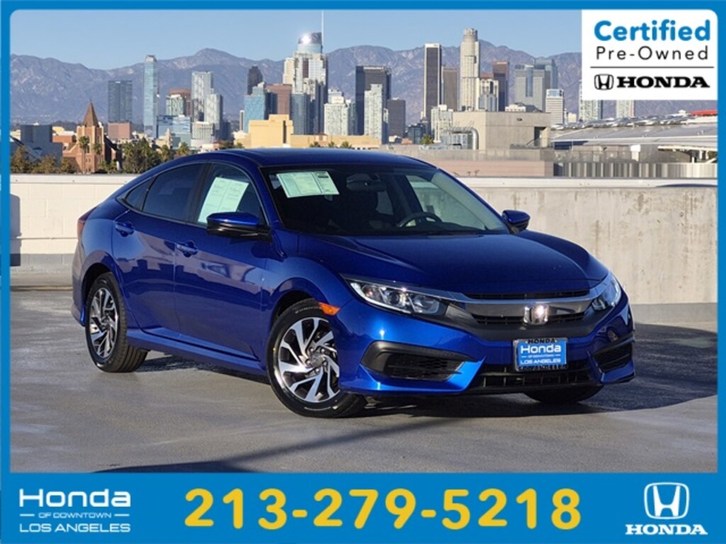 Certified 2017 Honda Civic EX Sedan