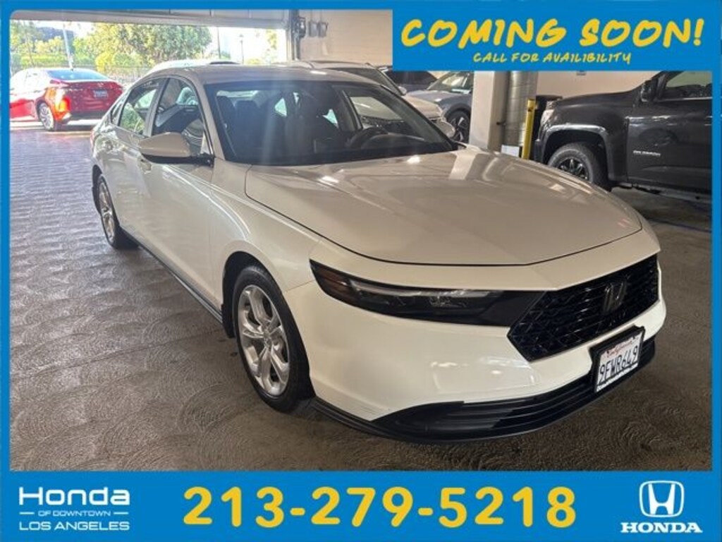 Certified 2023 Honda Accord LX Sedan