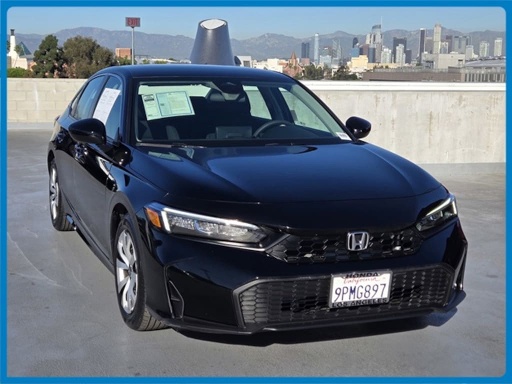 Certified 2025 Honda Civic LX Sedan