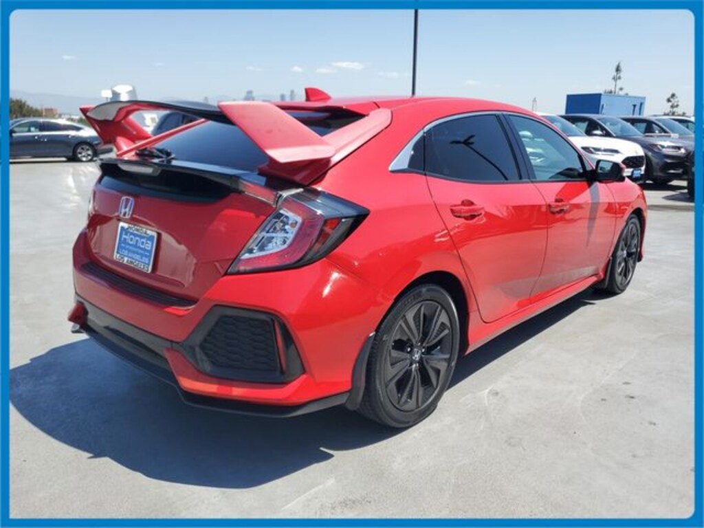 Certified 2019 Honda Civic EX Hatchback