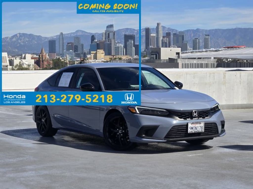 Certified 2024 Honda Civic Sport Hatchback