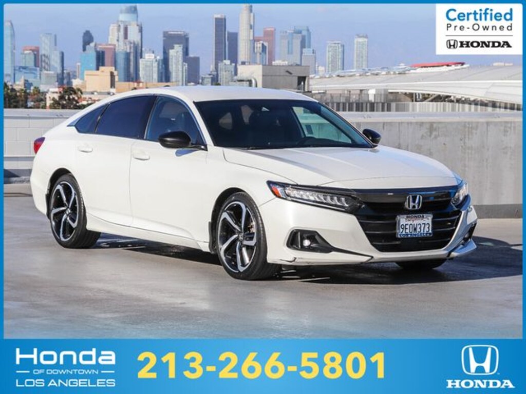 Certified 2022 Honda Accord Sport 1.5T Sedan