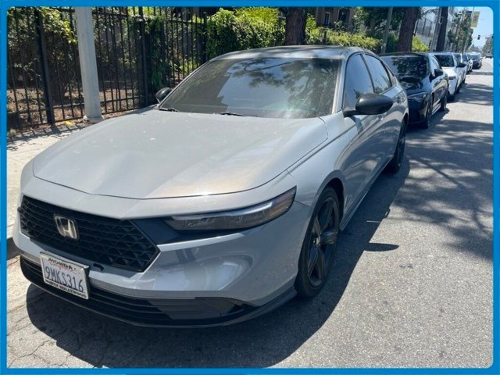 Certified 2024 Honda Accord Hybrid Sport-L Sedan