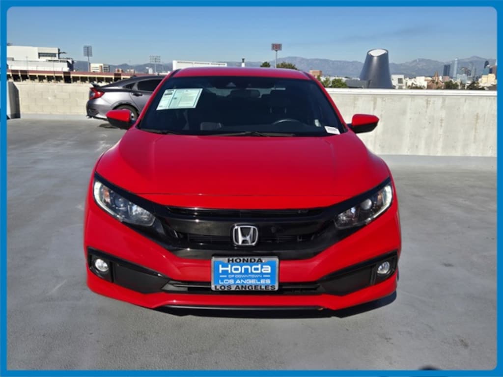 Certified 2019 Honda Civic Sport Sedan