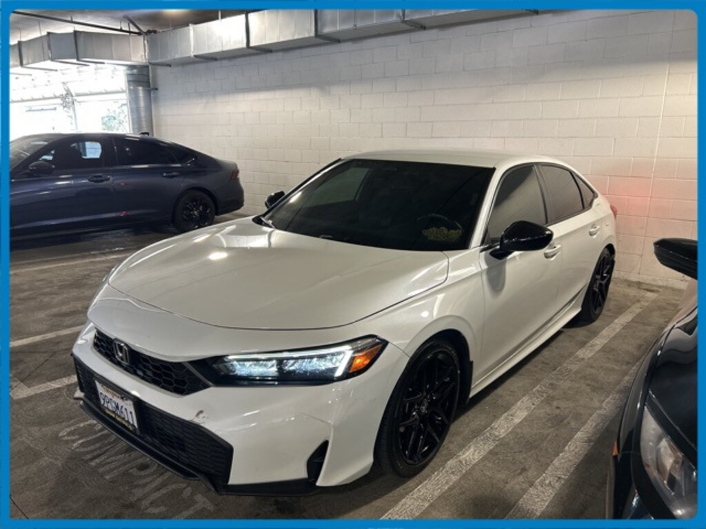 Certified 2025 Honda Civic Sport Sedan