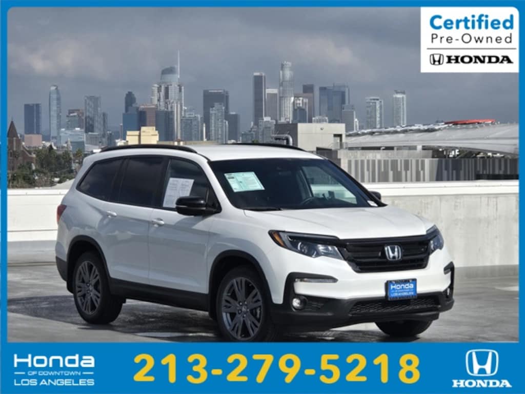 Certified 2022 Honda Pilot Sport SUV