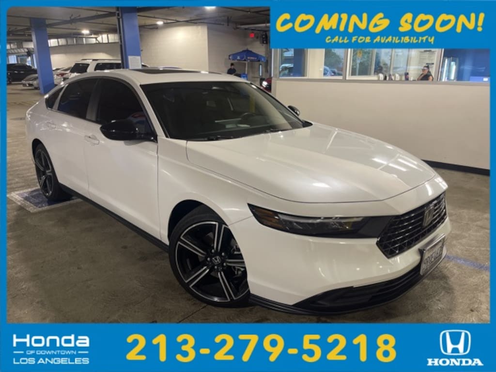 Certified 2024 Honda Accord Hybrid Sport Sedan