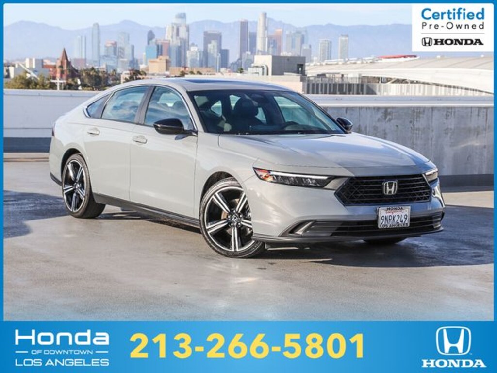 Certified 2024 Honda Accord Hybrid Sport Sedan