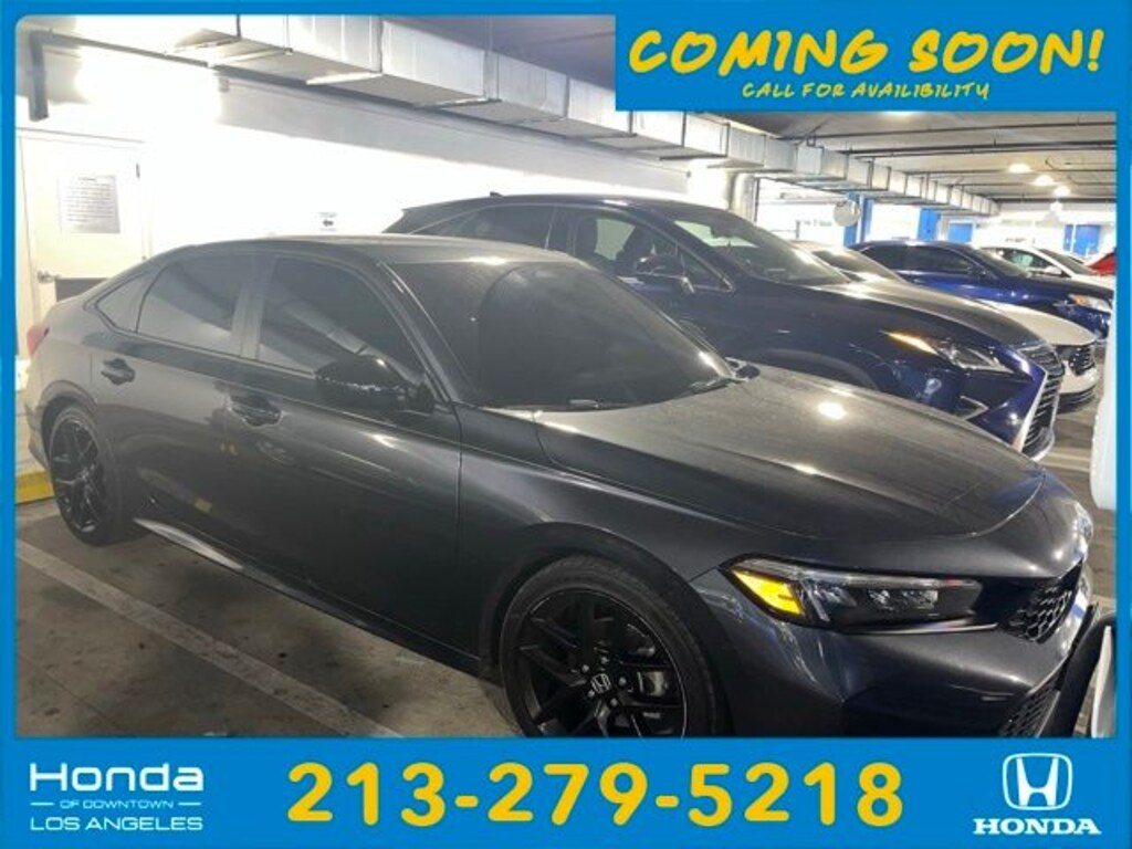 Certified 2025 Honda Civic Sport Sedan