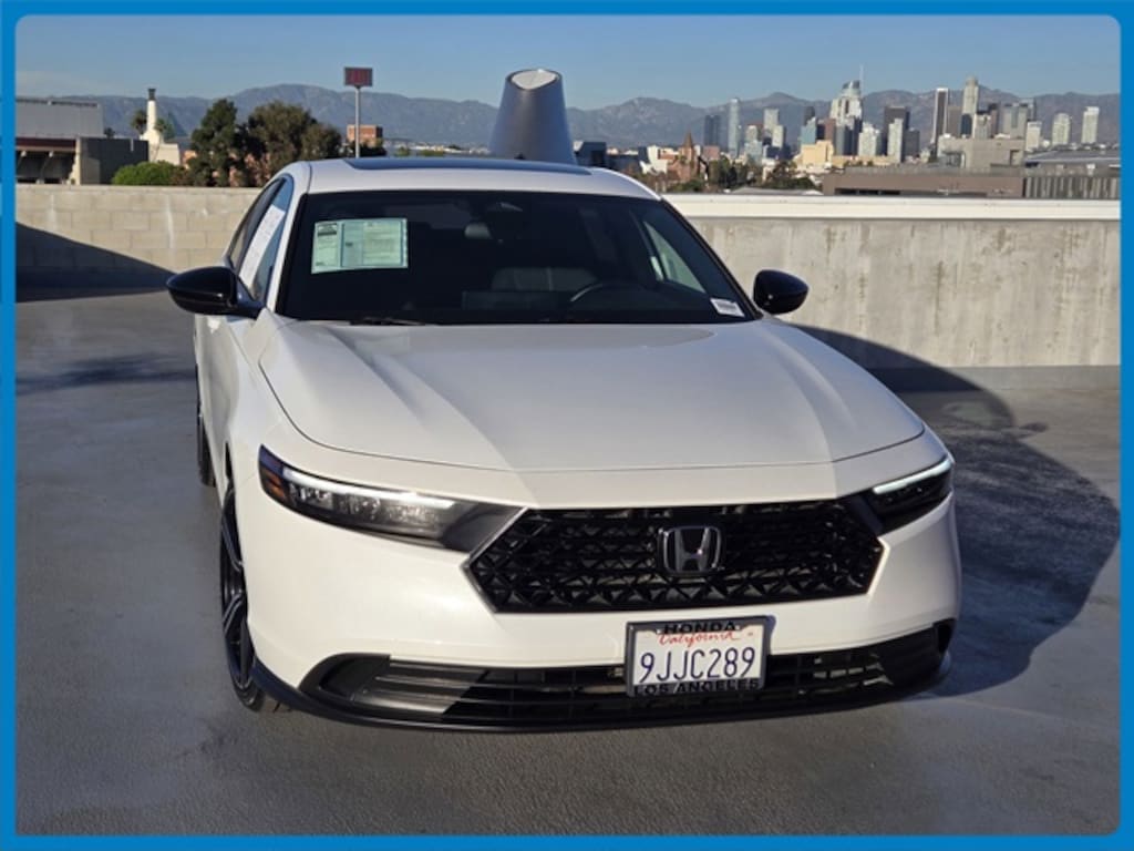 Certified 2024 Honda Accord Hybrid Sport Sedan