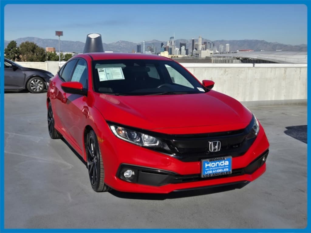Certified 2019 Honda Civic Sport Sedan