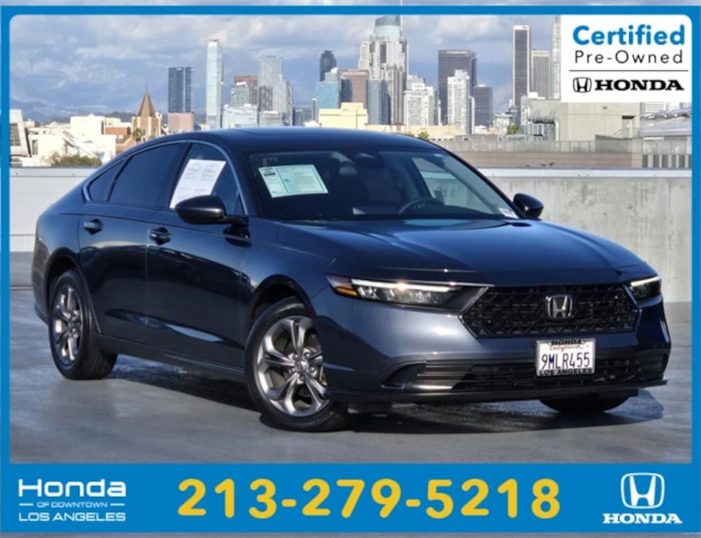 Certified 2024 Honda Accord EX Sedan