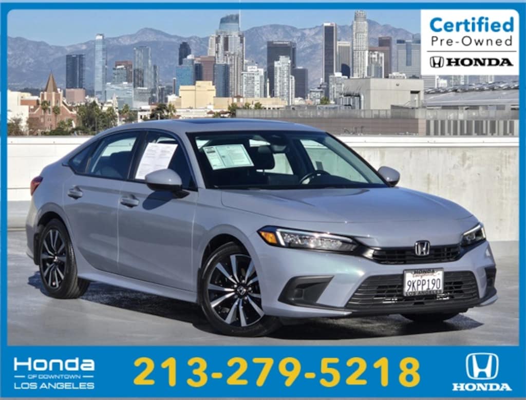 Certified 2024 Honda Civic EX Sedan