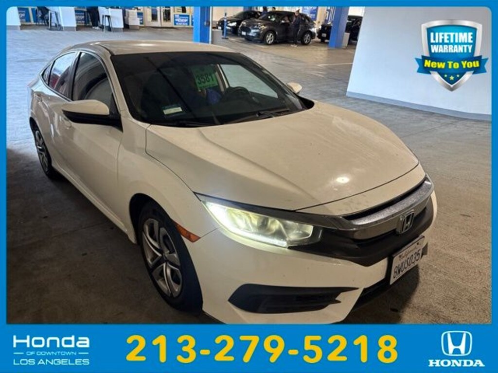 Used 2018 Honda Civic LX Sedan