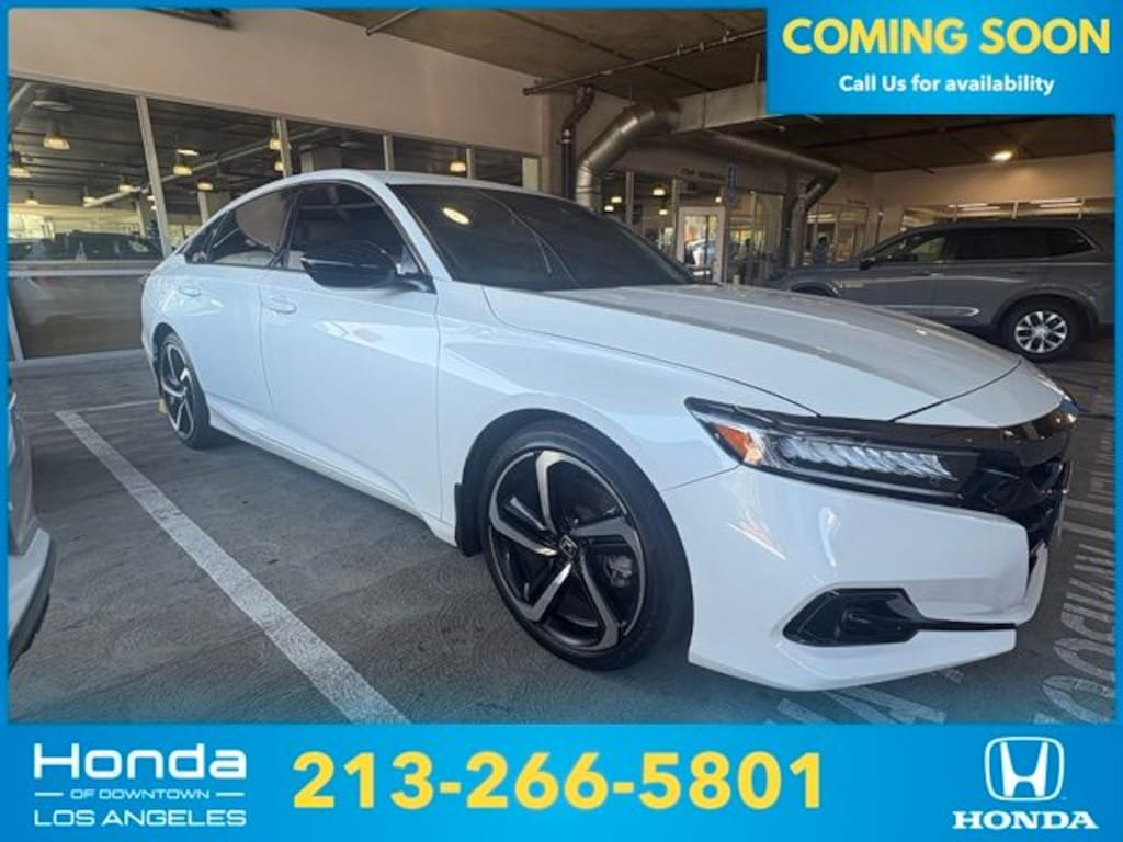 Certified 2022 Honda Accord Sport 1.5T Sedan
