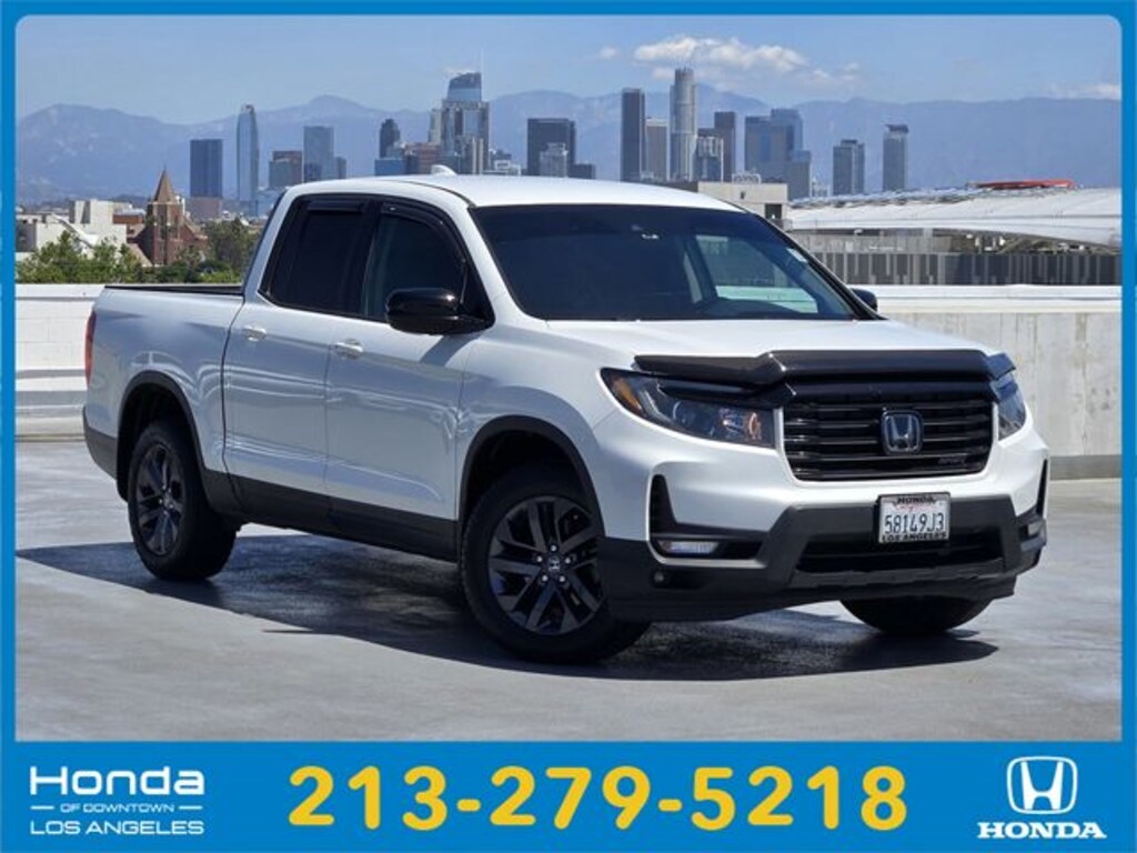 Certified 2022 Honda Ridgeline Sport Truck Crew Cab