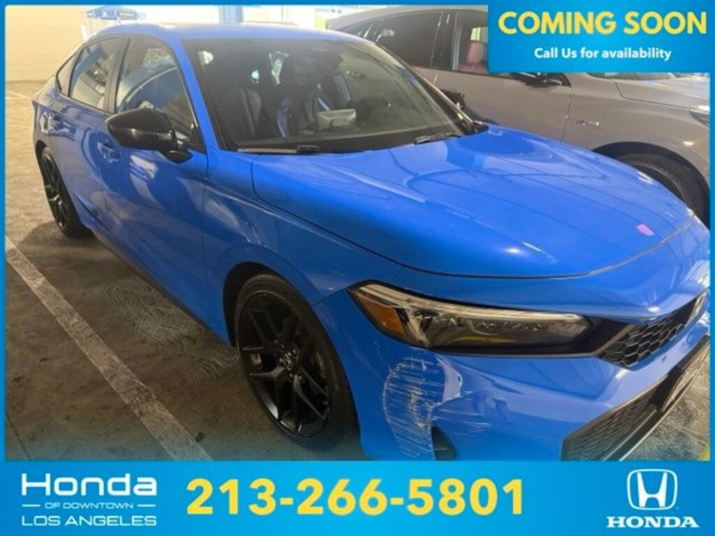 Certified 2025 Honda Civic Sport Hatchback