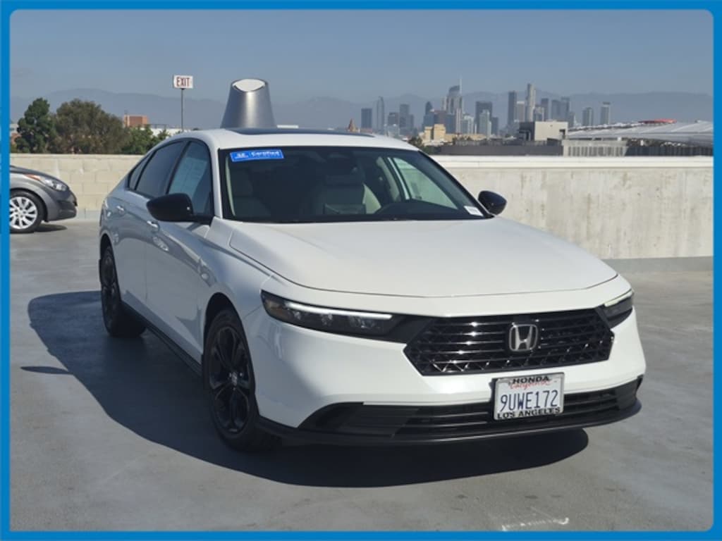 Certified 2025 Honda Accord SE Sedan
