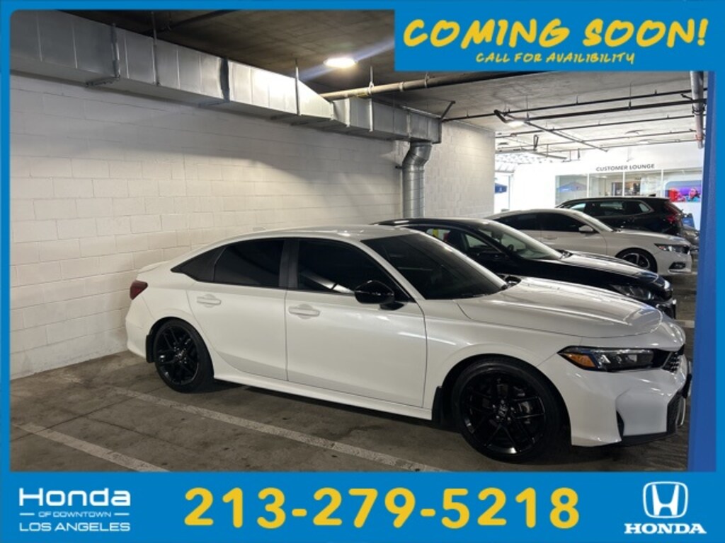 Certified 2025 Honda Civic Sport Sedan