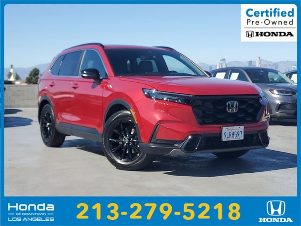 Certified 2024 Honda CR-V Hybrid Sport-L SUV