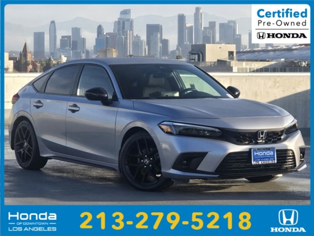 Certified 2024 Honda Civic Sport Hatchback