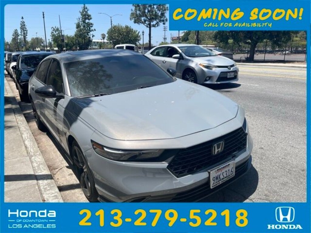 Certified 2024 Honda Accord Hybrid Sport-L Sedan