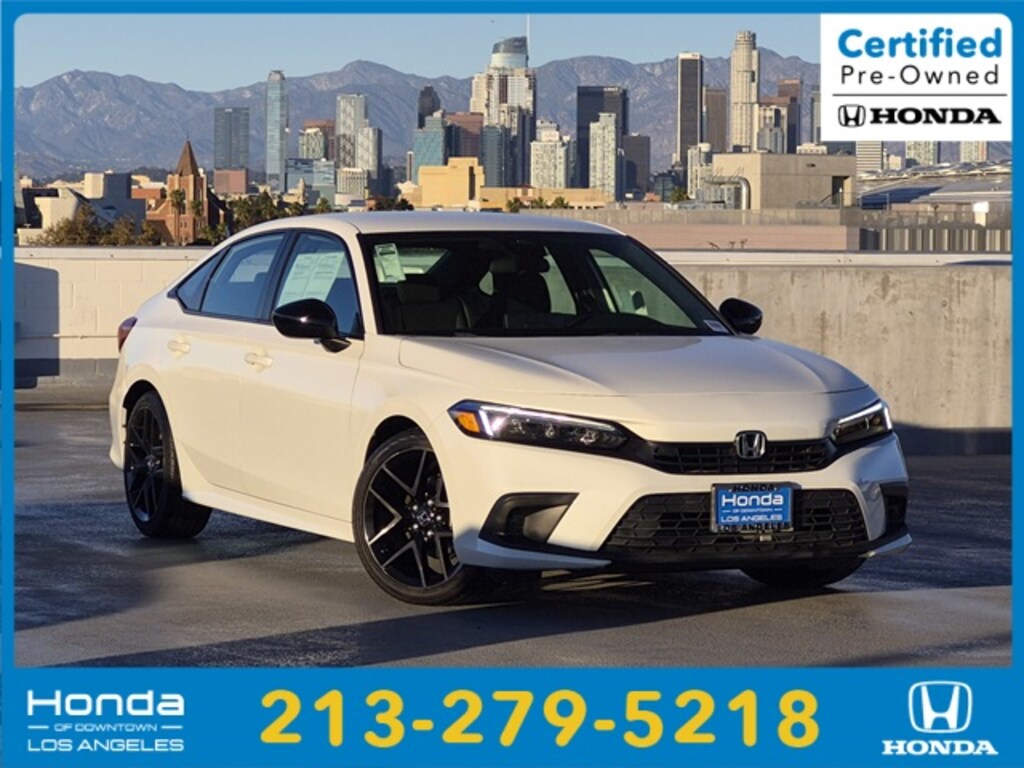Certified 2022 Honda Civic Sport Sedan