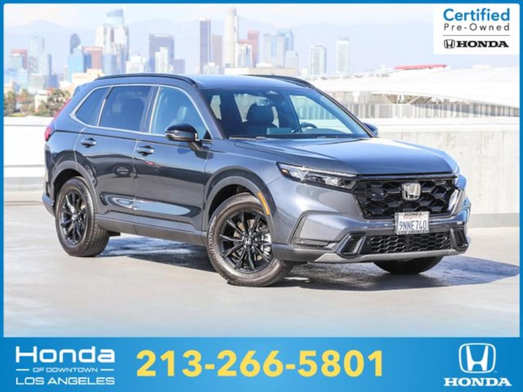 Certified 2025 Honda CR-V Hybrid Sport-L SUV