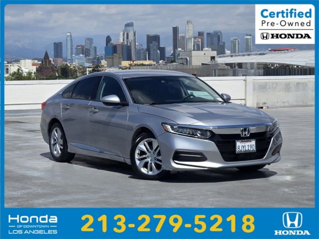 Certified 2019 Honda Accord LX Sedan