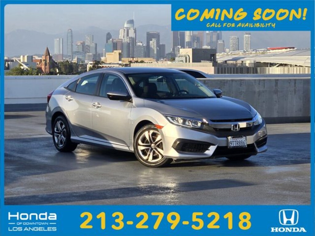Certified 2017 Honda Civic LX Sedan