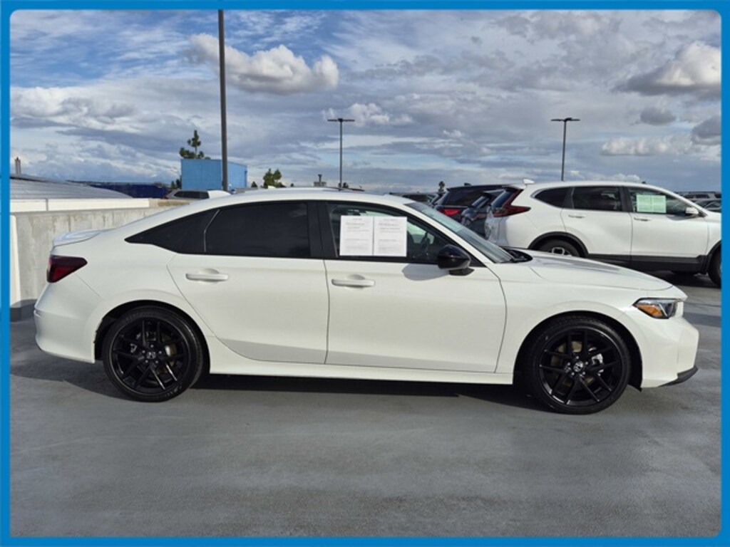 Certified 2025 Honda Civic Hybrid Sport Sedan
