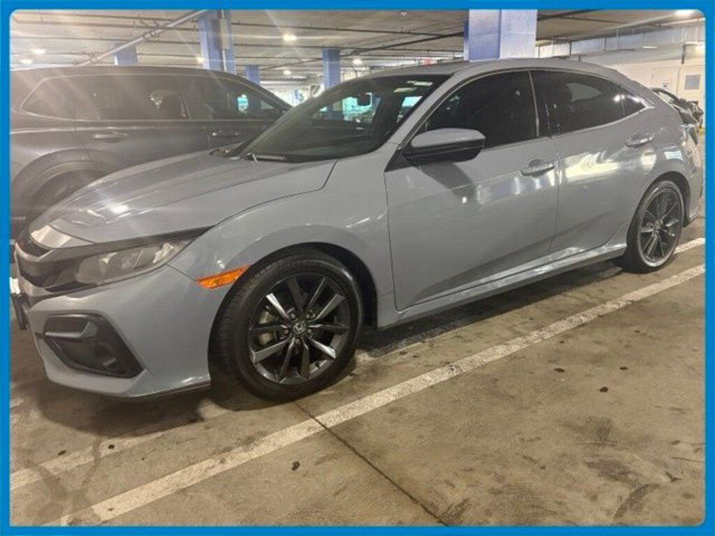 Certified 2021 Honda Civic EX Hatchback
