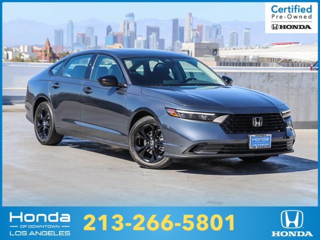 Certified 2025 Honda Accord SE Sedan