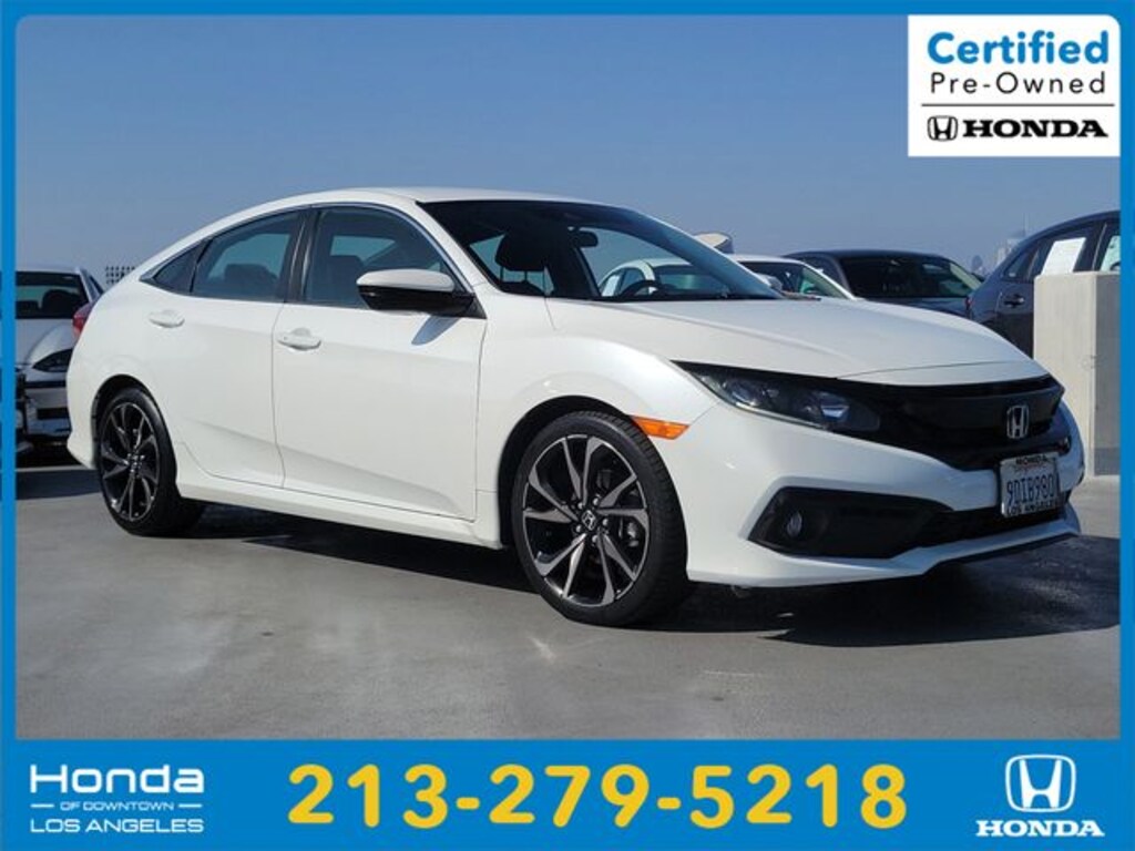Certified 2020 Honda Civic Sport Sedan