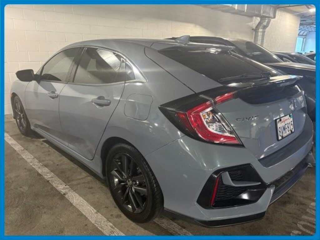 Certified 2021 Honda Civic EX Hatchback