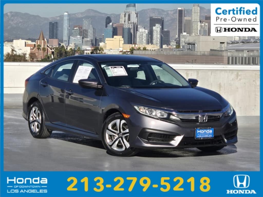 Certified 2017 Honda Civic LX Sedan