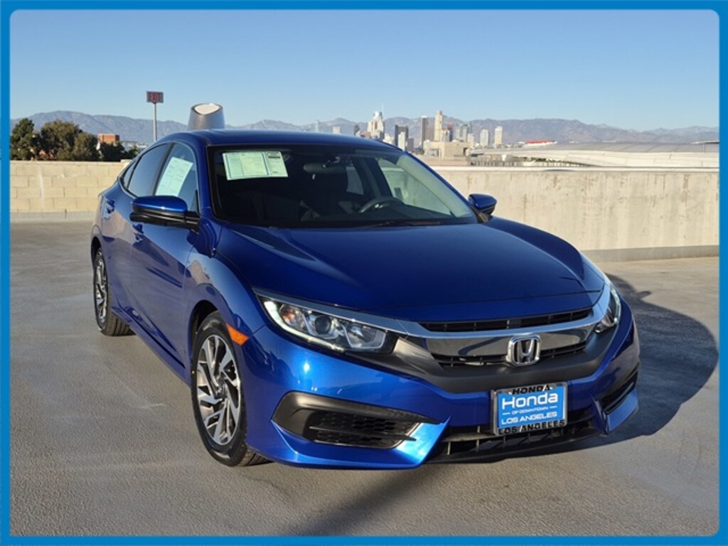 Certified 2017 Honda Civic EX Sedan