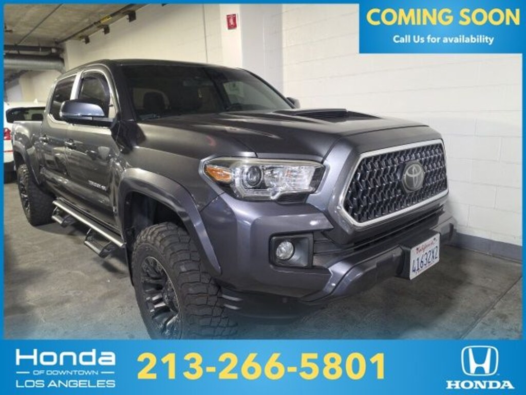 Used 2018 Toyota Tacoma TRD Sport V6 Truck Double Cab