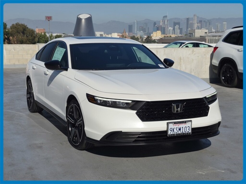 Certified 2024 Honda Accord Hybrid Sport Sedan