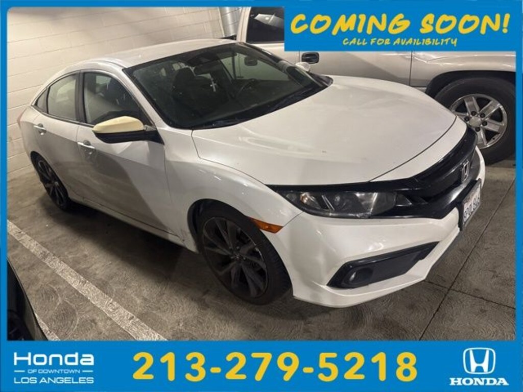 Certified 2020 Honda Civic Sport Sedan