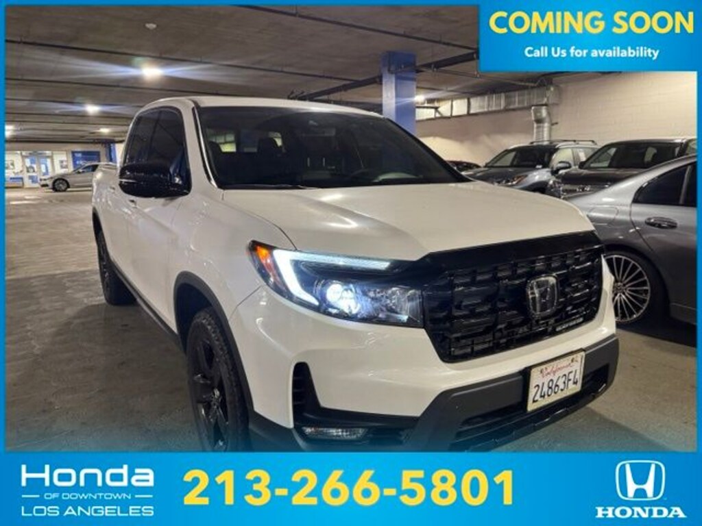Certified 2025 Honda Ridgeline Black Edition Truck Crew Cab