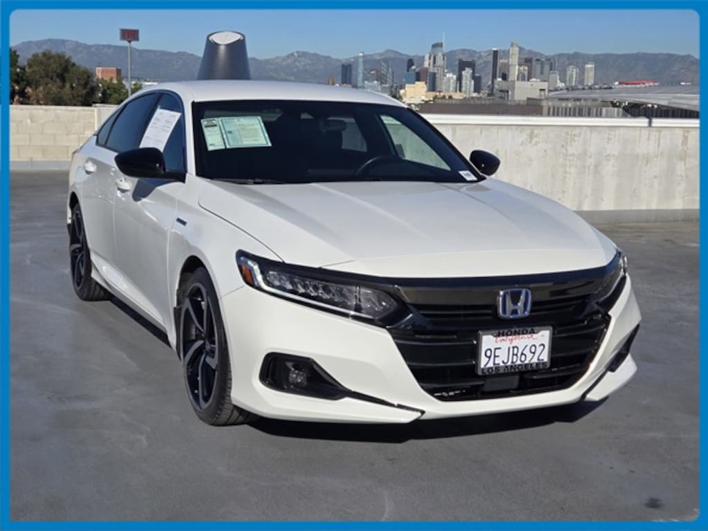 Certified 2022 Honda Accord Hybrid Sport Sedan