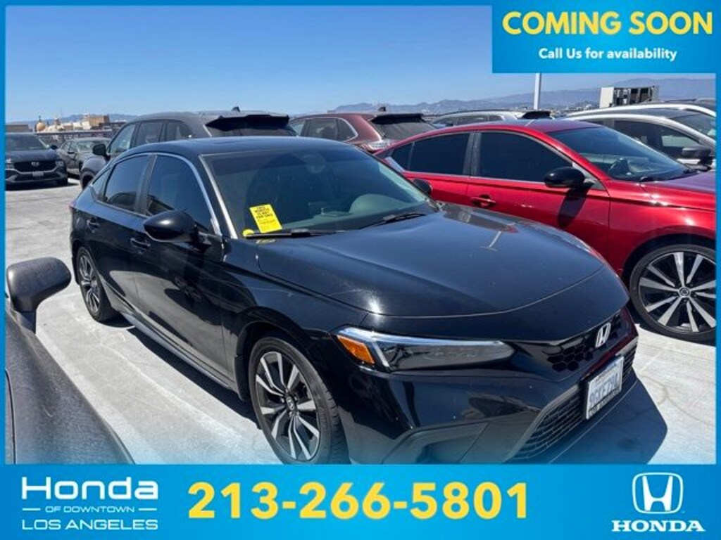 Certified 2023 Honda Civic EX-L Hatchback