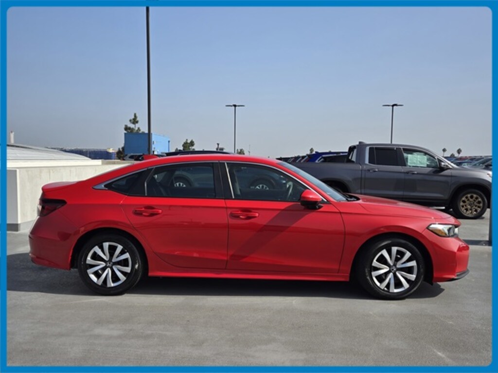 Certified 2025 Honda Civic LX Sedan