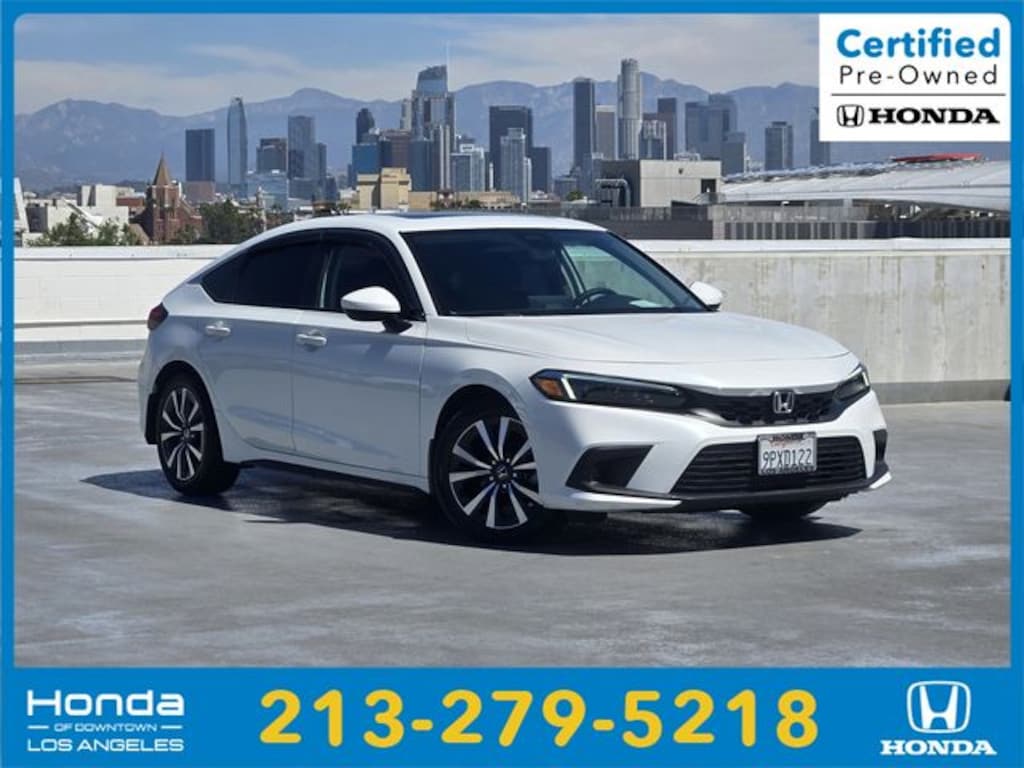 Certified 2024 Honda Civic EX-L Hatchback