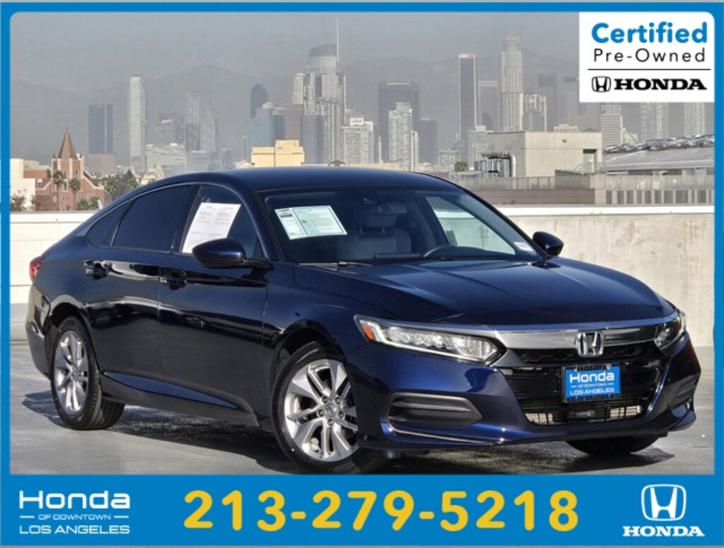 Certified 2018 Honda Accord LX Sedan